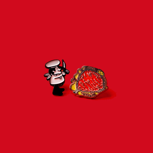 Pair of pins - Tacos El Gordo